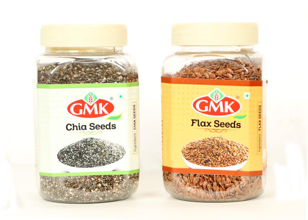 Combo of Chia Seeds & Flex Seeds for Weight Loss -200 g/each