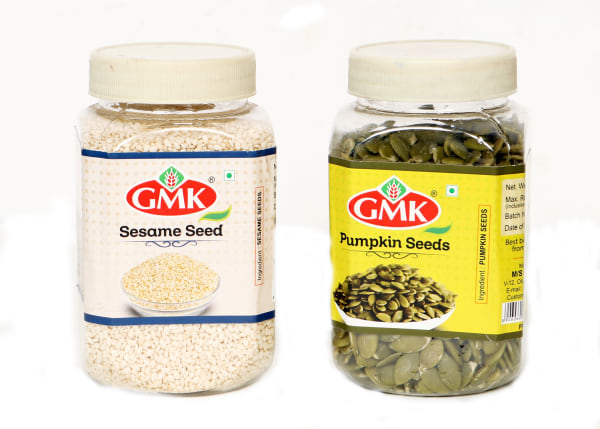 Combo of Sesame Seeds & Pumpkin Seeds - 200 g /each
