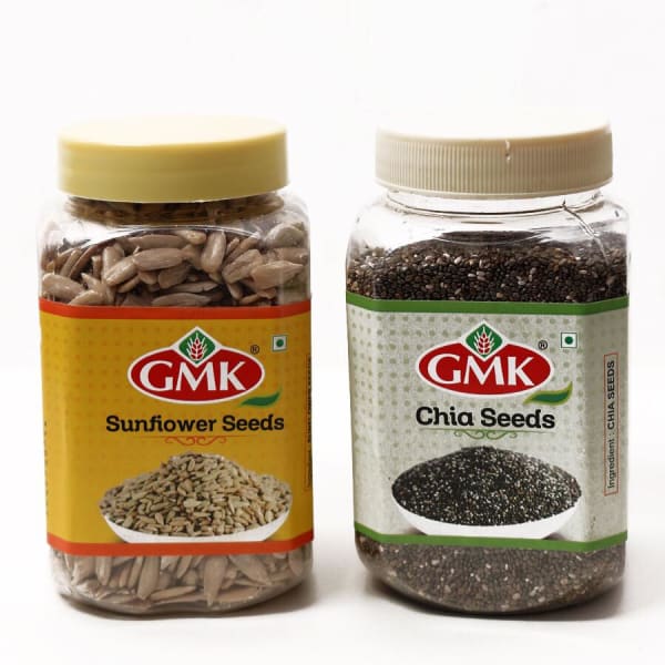 Combo of Sunflower Seeds & Chia Seeds (200 g Each)
