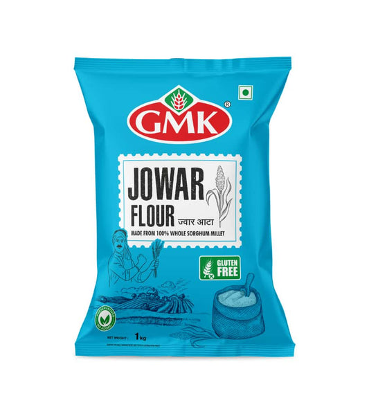 GMK Jowar Flour (Sorghum Flour) – 1kg | Gluten Free | High Fiber Millet Flour